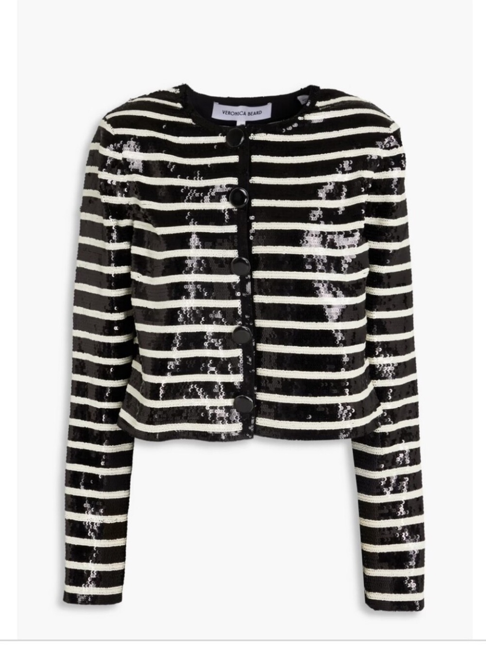 Veronica Beard Sequined Miller Dickey Jacket